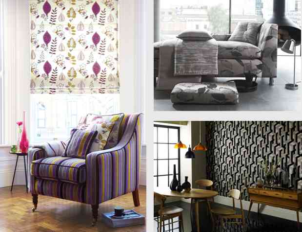 Fabric and wallpaper collections by Prestigious Textiles, Jamboree, Stardom, Urban