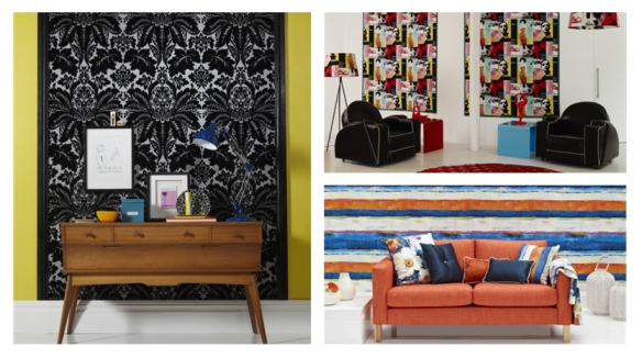Prestigious Textiles collections - Diva, Life and Vivo wallcoverings