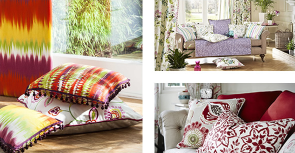 prestigious Textiles, Sumatra, Italian Gardens & Soliel fabric collections