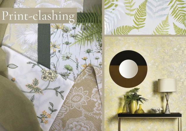 How to Use Matching Wallpaper and Fabric in Your Home