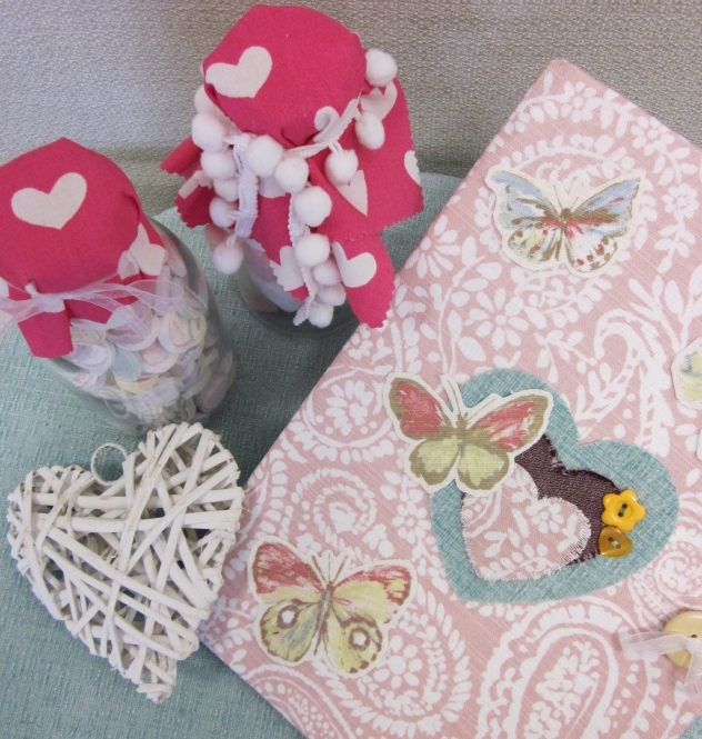 Valentines Fabric Crafts