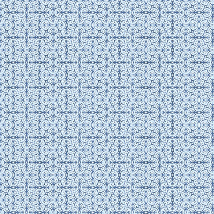 Mosaic Pvc Indigo